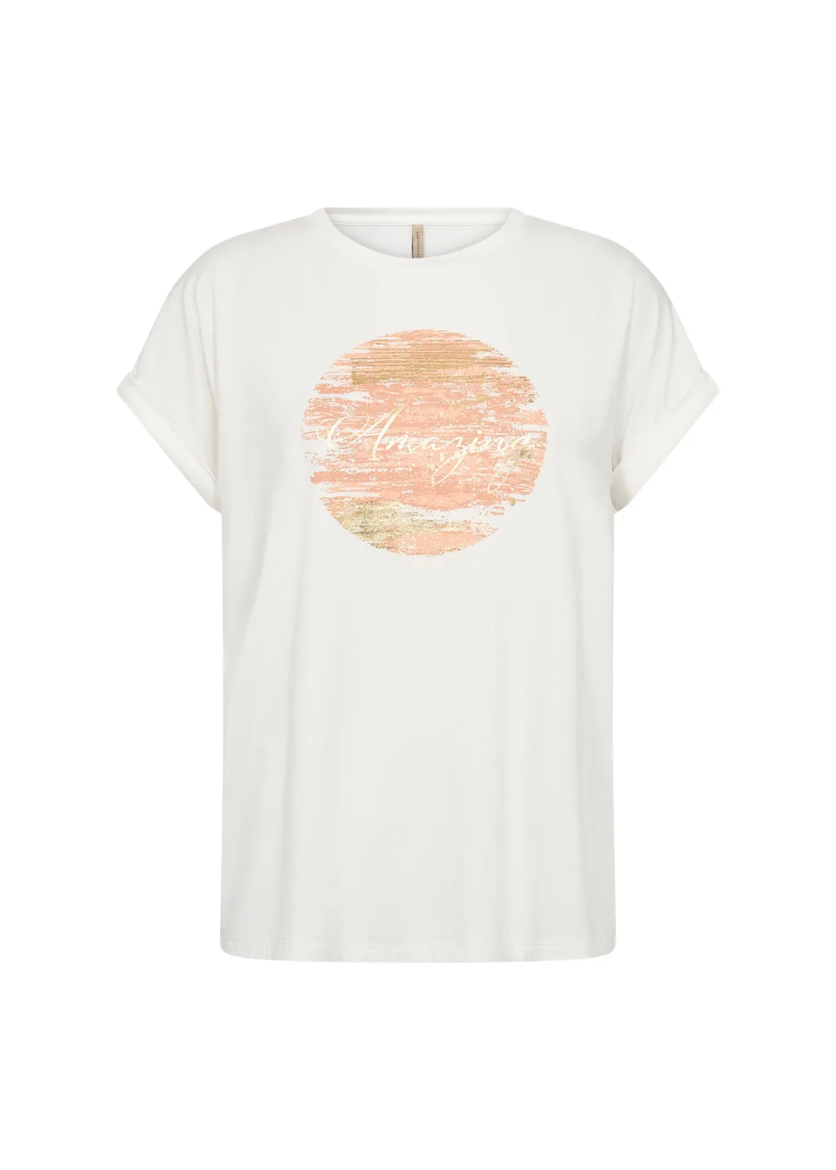 26491- Marcia Print T-Shirt - Soya Concept