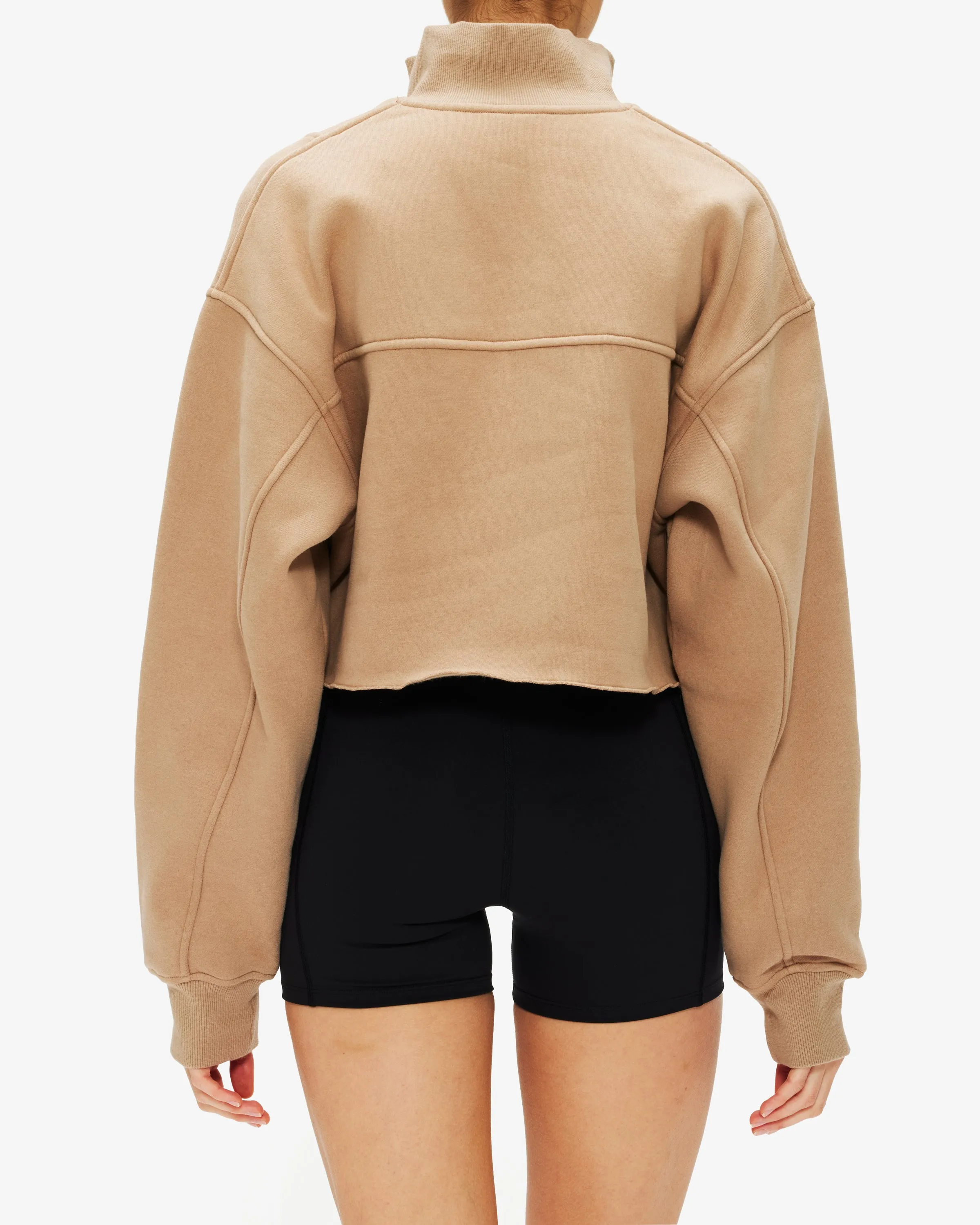 All Fenix Arlo Crop 1/2 Zip Sweater