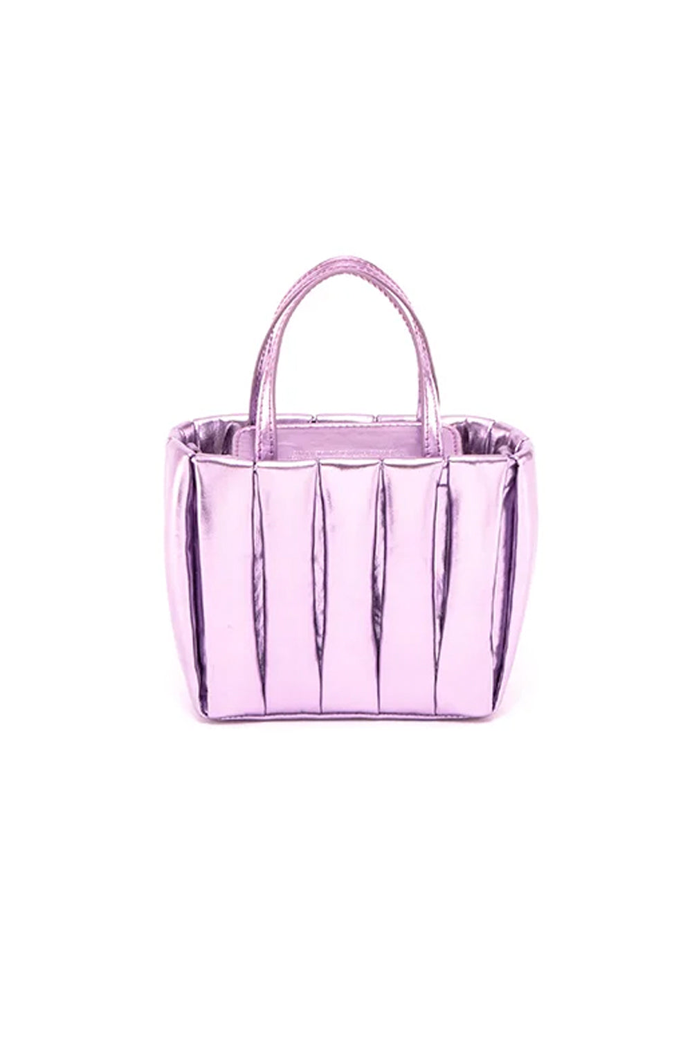 Aria Laminated Bag in Lilac