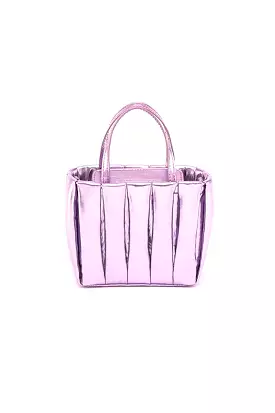 Aria Laminated Bag in Lilac