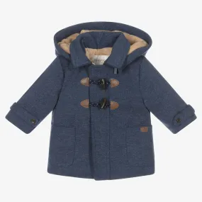 Baby Boys Blue Duffle Coat