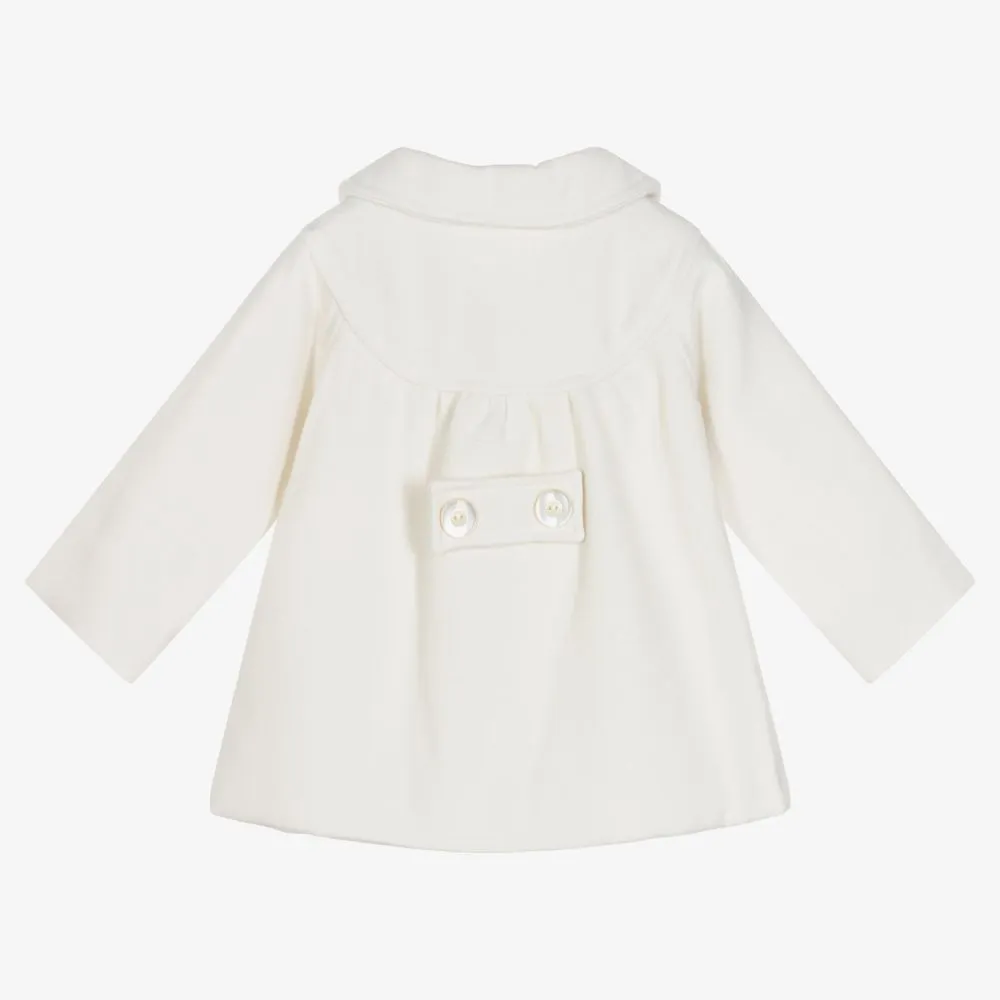 Baby Girls Ivory Coat