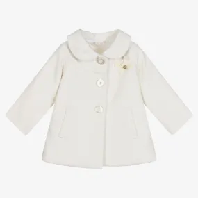 Baby Girls Ivory Coat