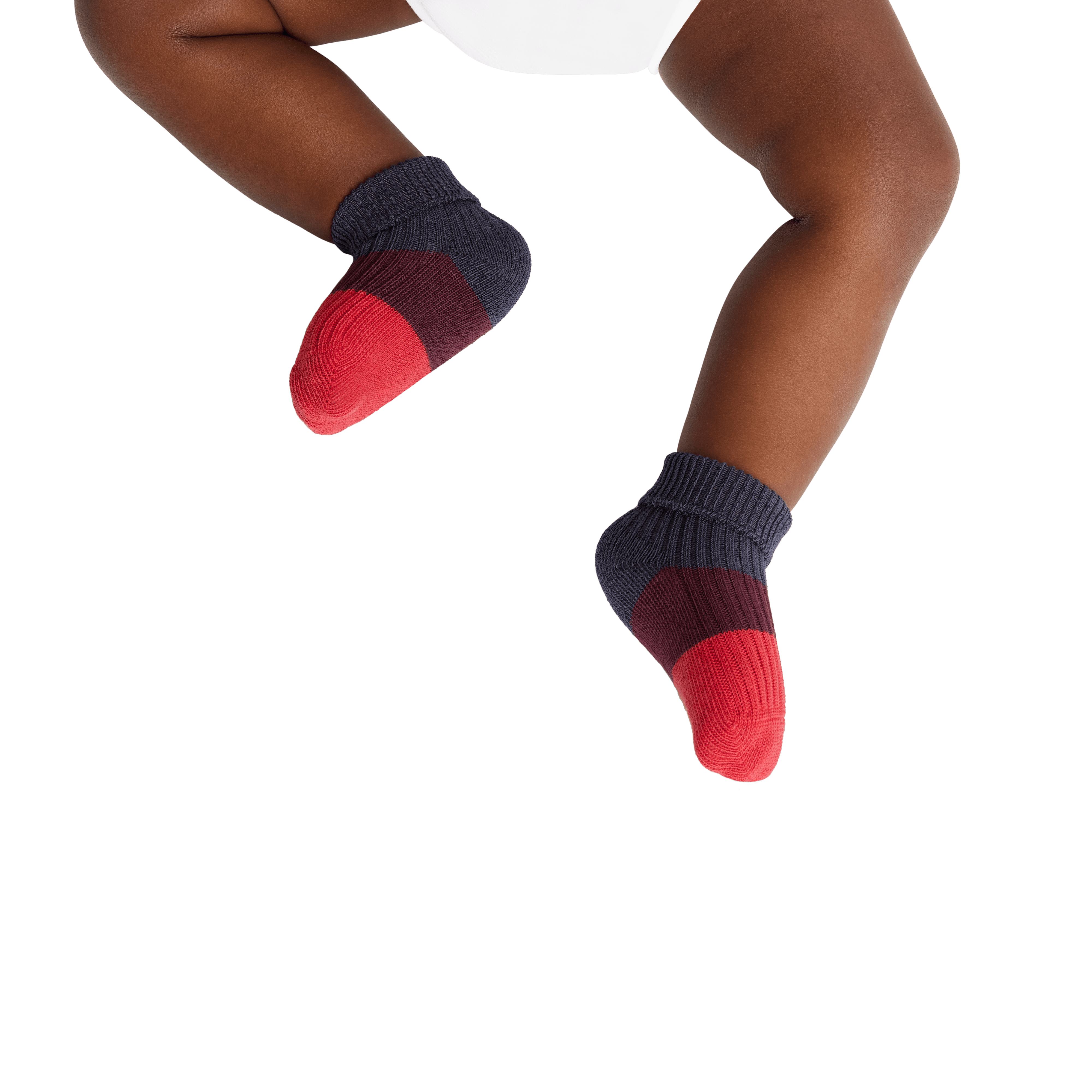 Baby Lightweight Ribbed Sock 4-Pack (0-6 Months)