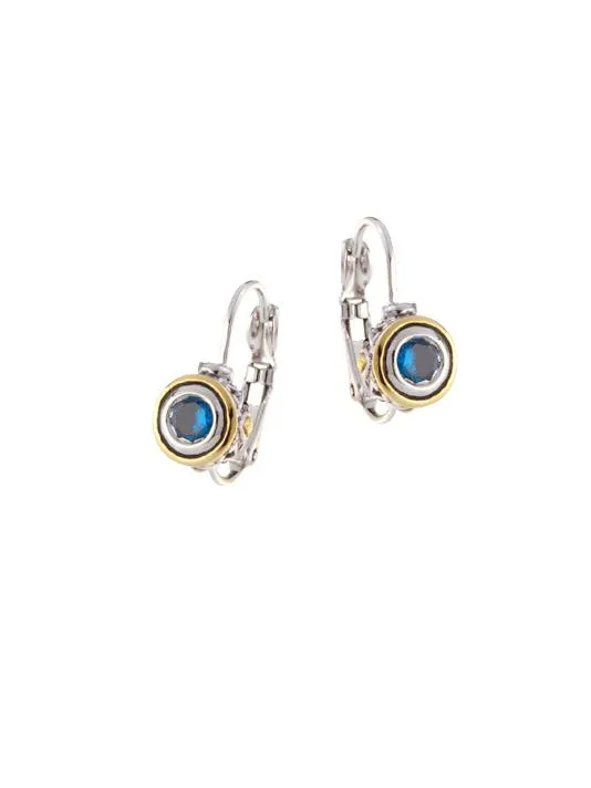 Beijos 5mm Cubiz Zirconia Bezel Set Earrings by John Medeiros - Available in Multiple Colors