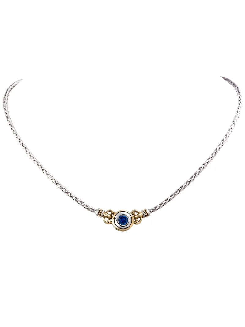 Beijos 6mm CZ Single Stone Necklace by John Medeiros - Available in Multiple Colors