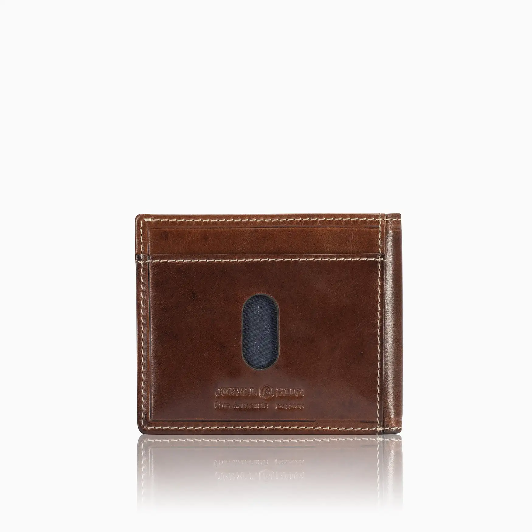 Bifold Card Holder, Coffee