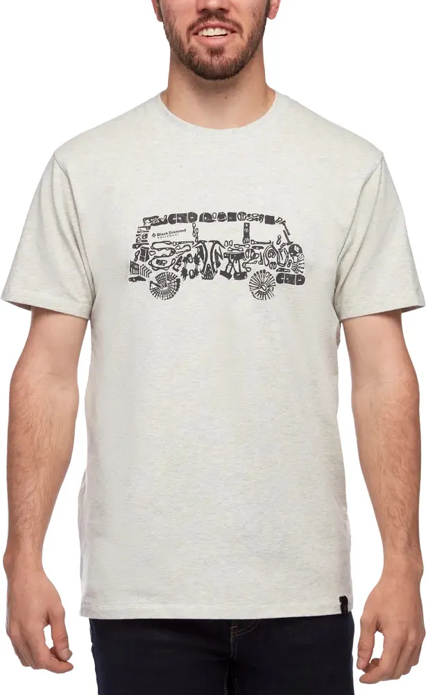 Black Diamond Men's Vantastic Tee Birch Heather | Buy Black Diamond Men's Vantastic Tee Birch Heather here | Outnorth