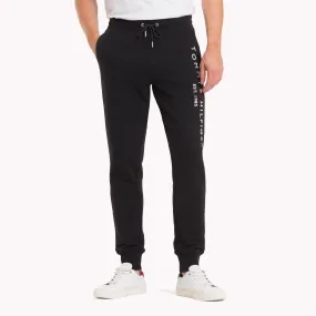 Black Pure Cotton Logo Joggers | Sweatshirts & Hoodies | Tommy Hilfiger