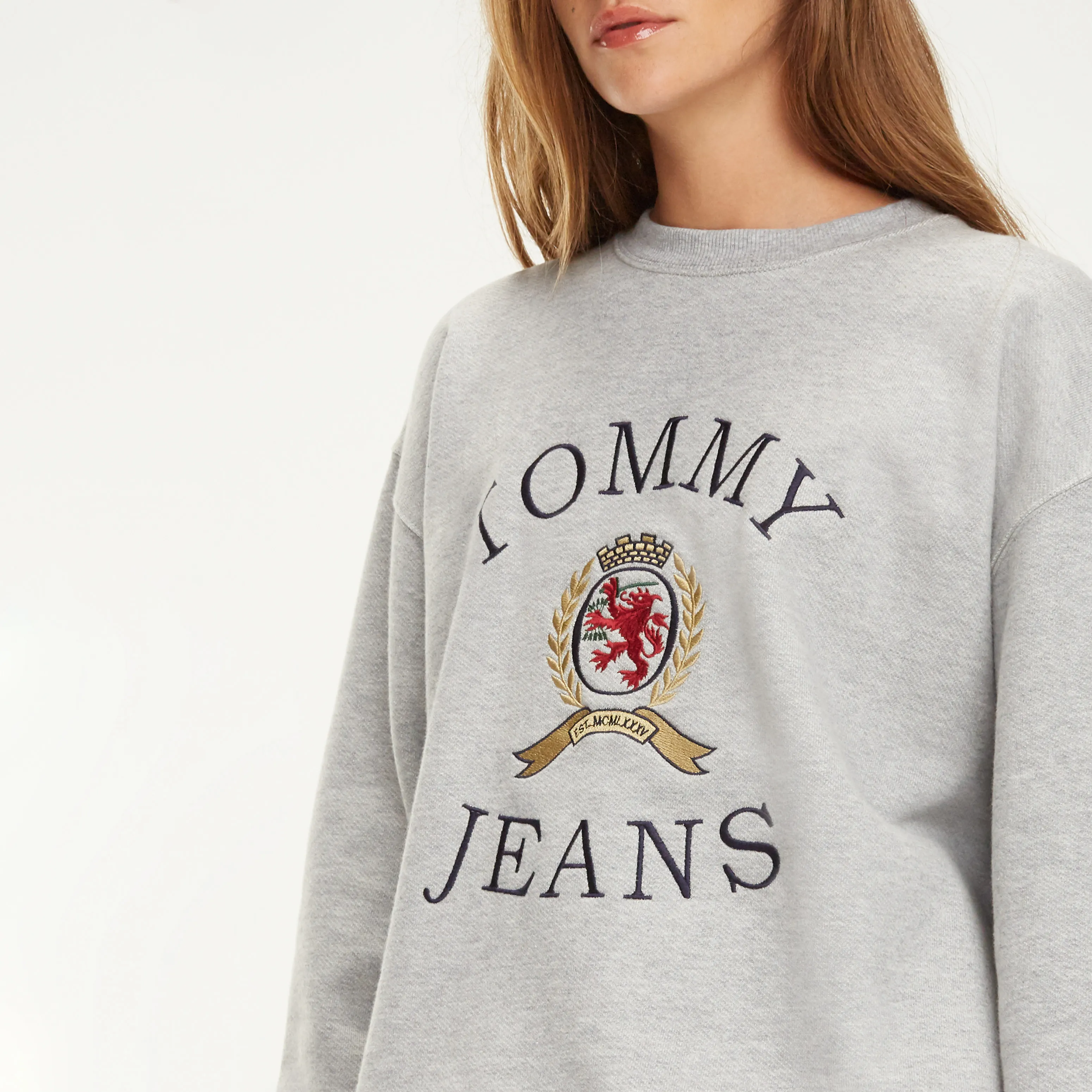 Blue Crest Crew Neck Sweatshirt | Sweatshirts & Hoodies | Tommy Hilfiger