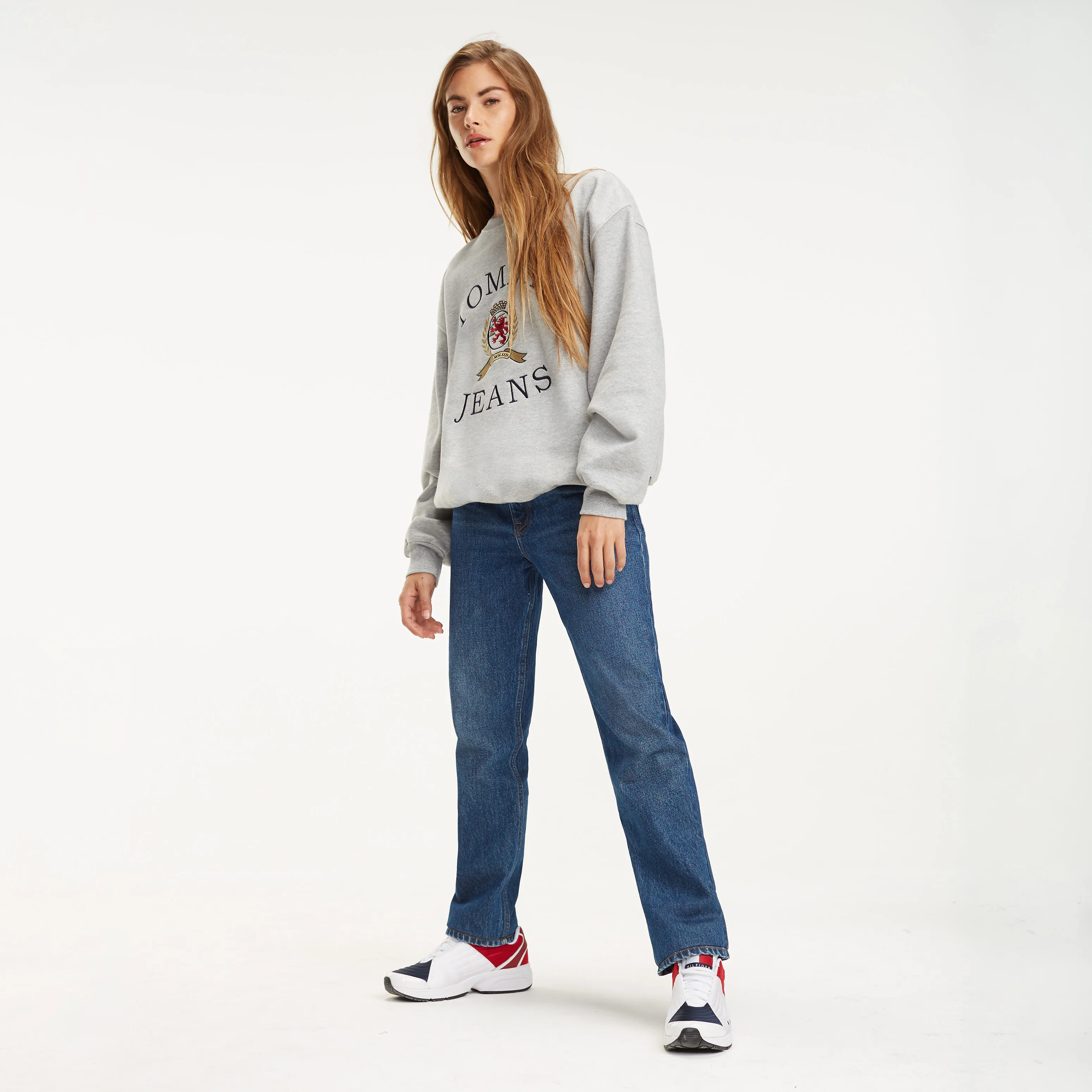 Blue Crest Crew Neck Sweatshirt | Sweatshirts & Hoodies | Tommy Hilfiger