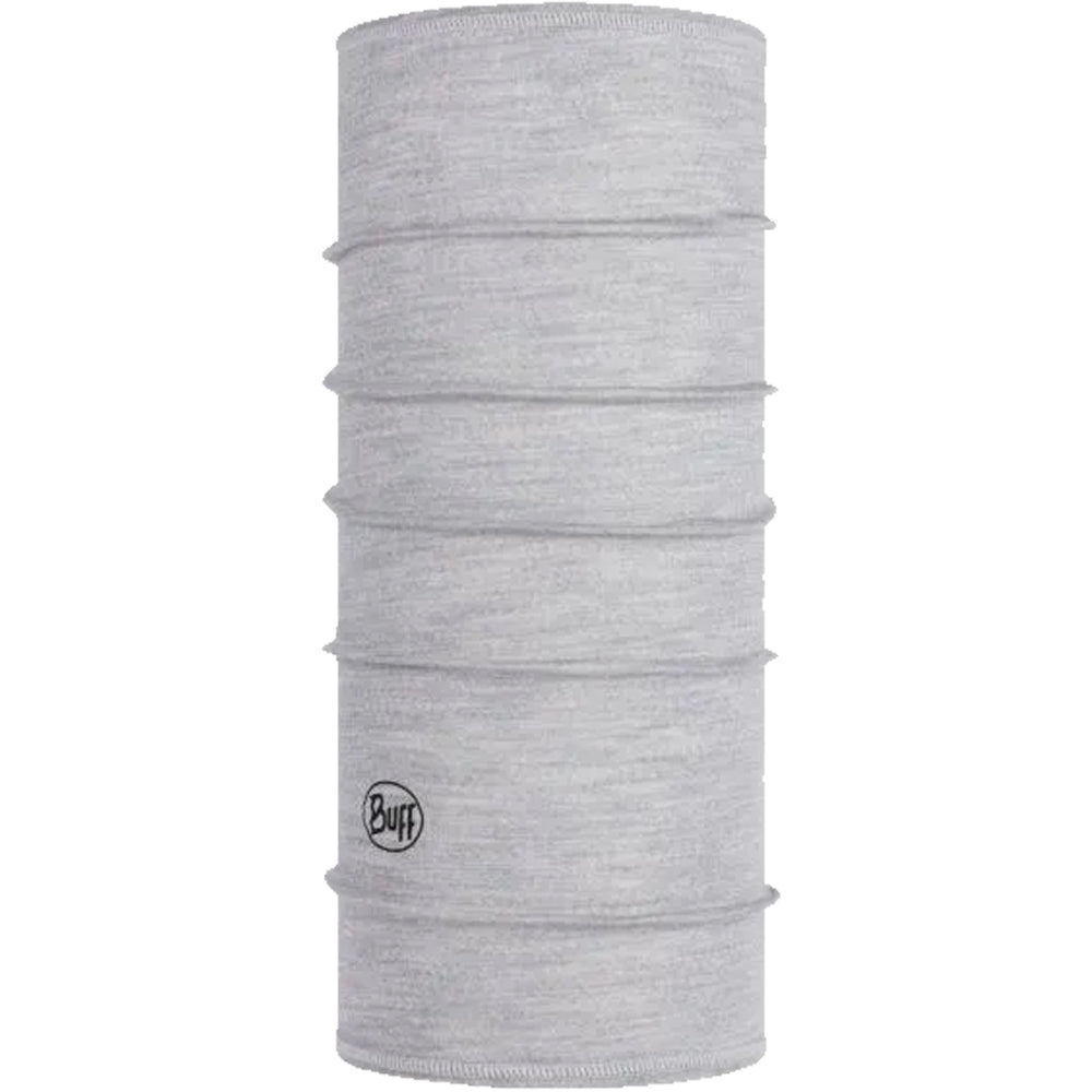 Buff Braga de cuello MERINO LIGHTWEIGHT Multifuncional Gris claro