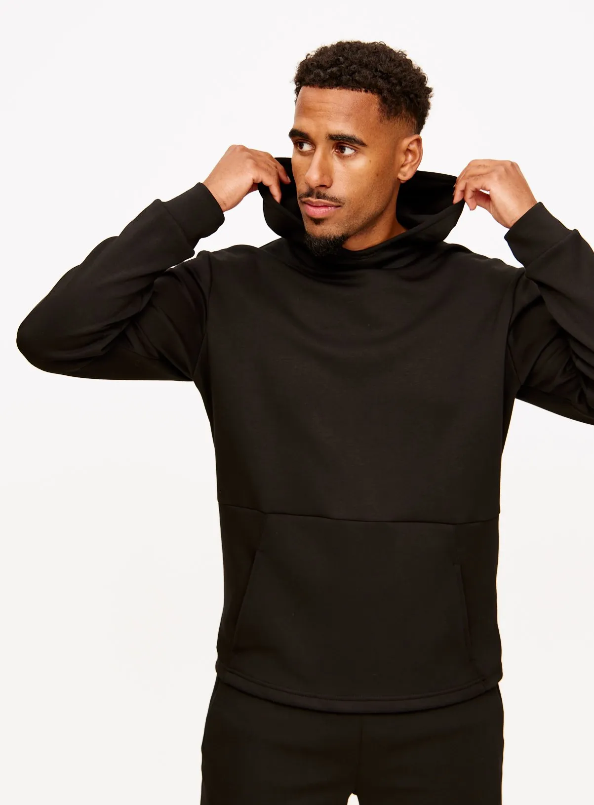 Buy Active Black Overhead Hoodie  XXXL | Sweatshirts and hoodies | Tu