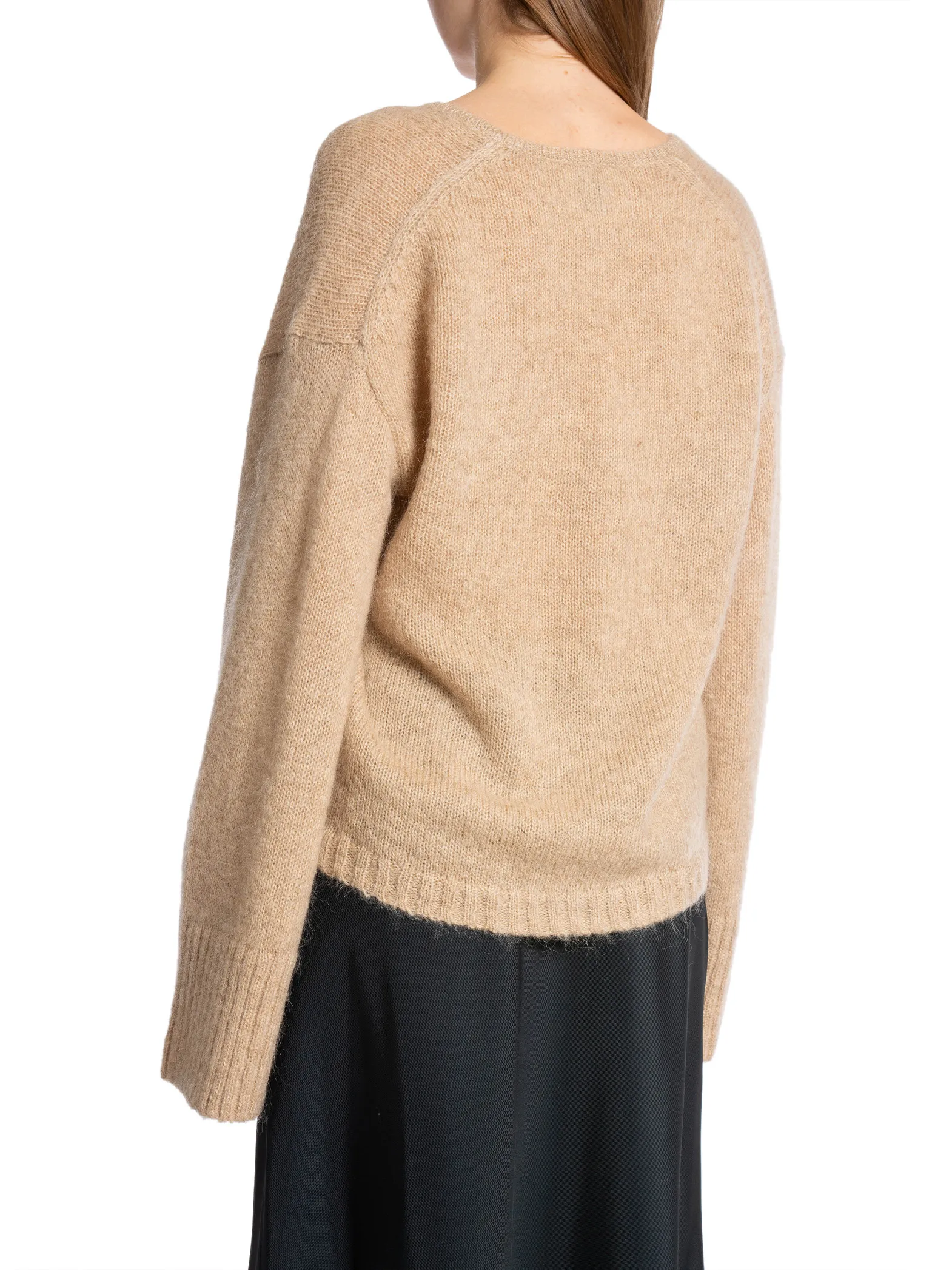 BY MALENE BIRGER SWEATER CIMONE TWILL BEIGE