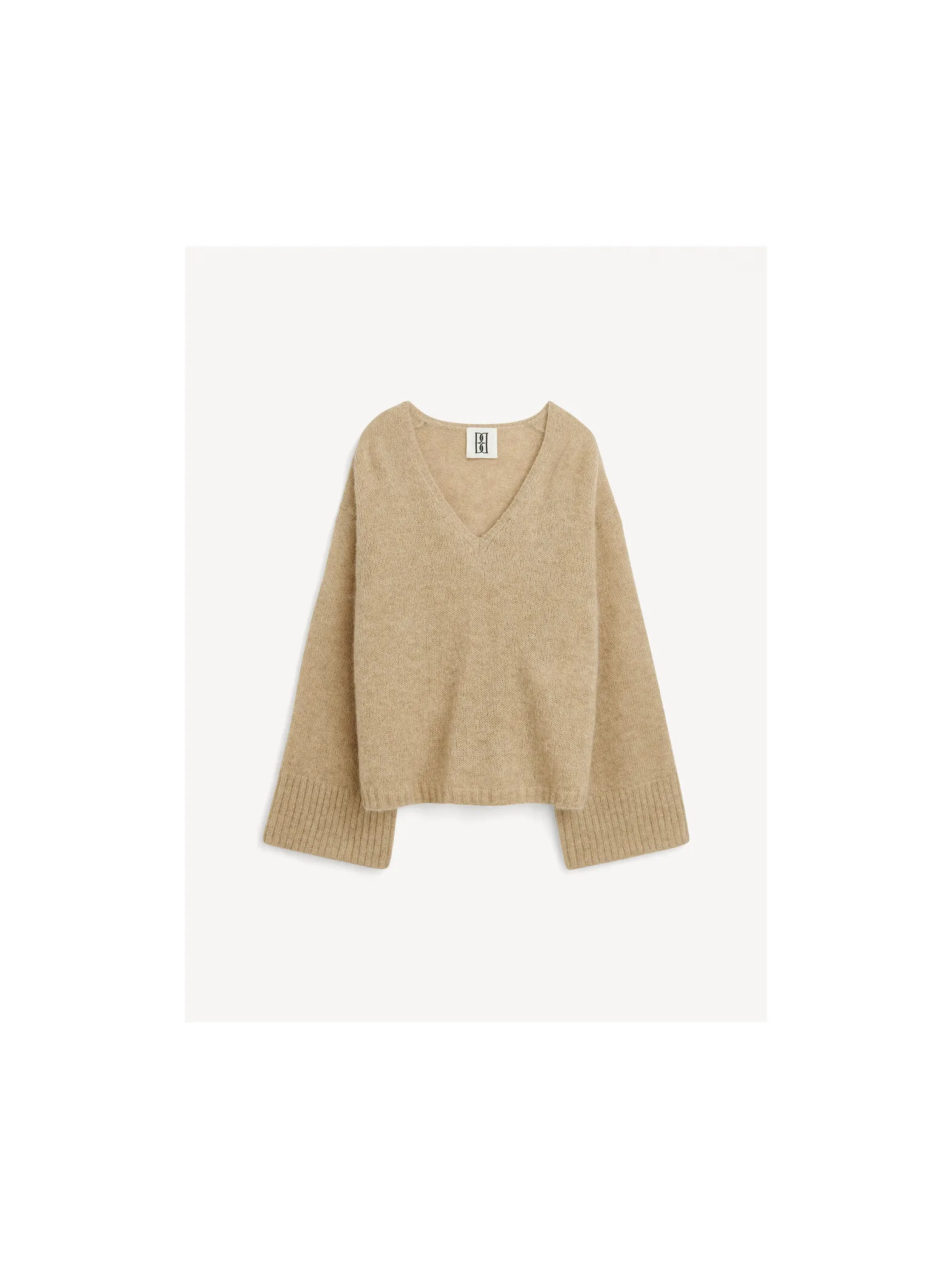 BY MALENE BIRGER SWEATER CIMONE TWILL BEIGE