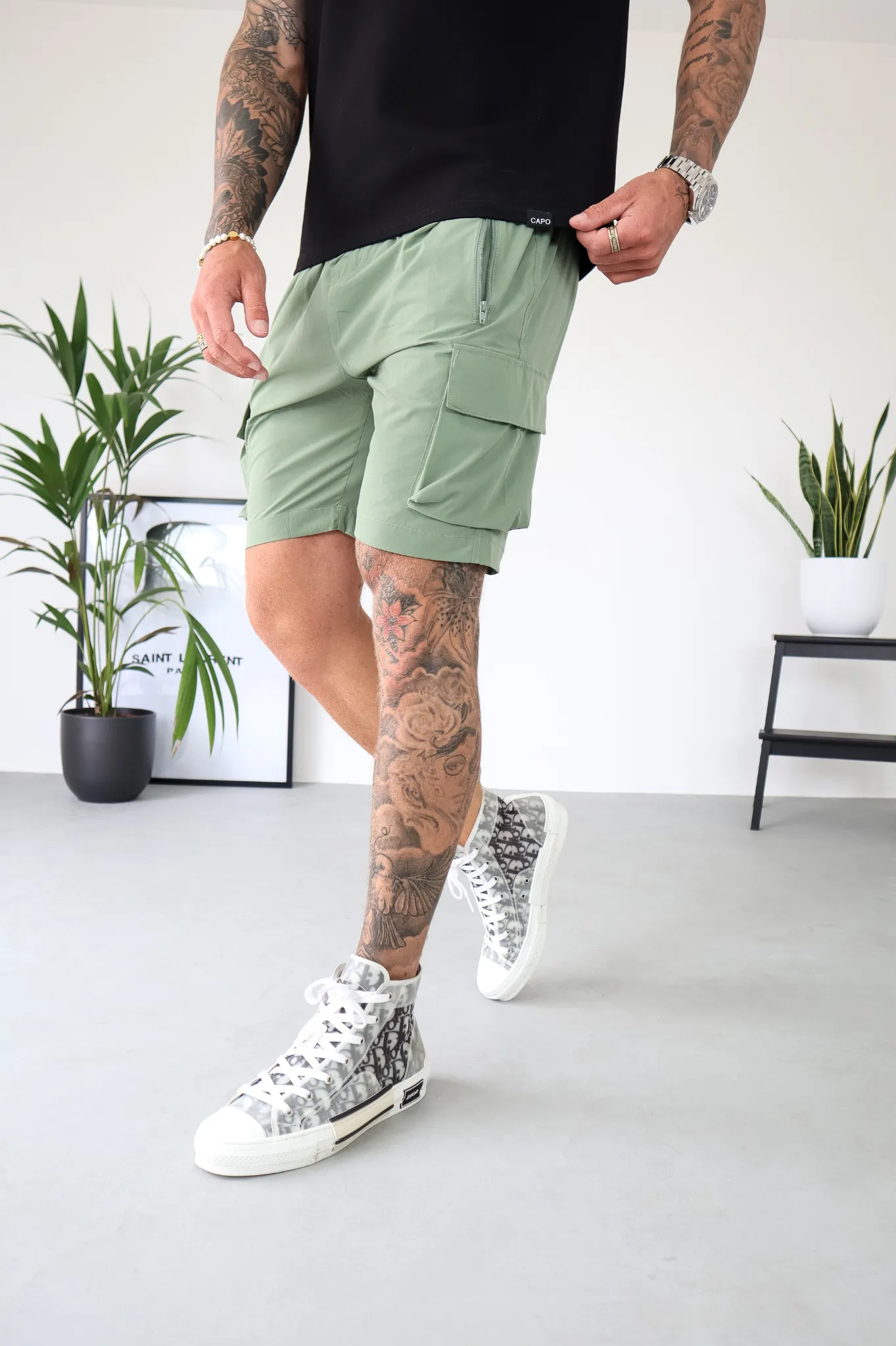 Capo LIGHTWEIGHT Cargo Short - Olive