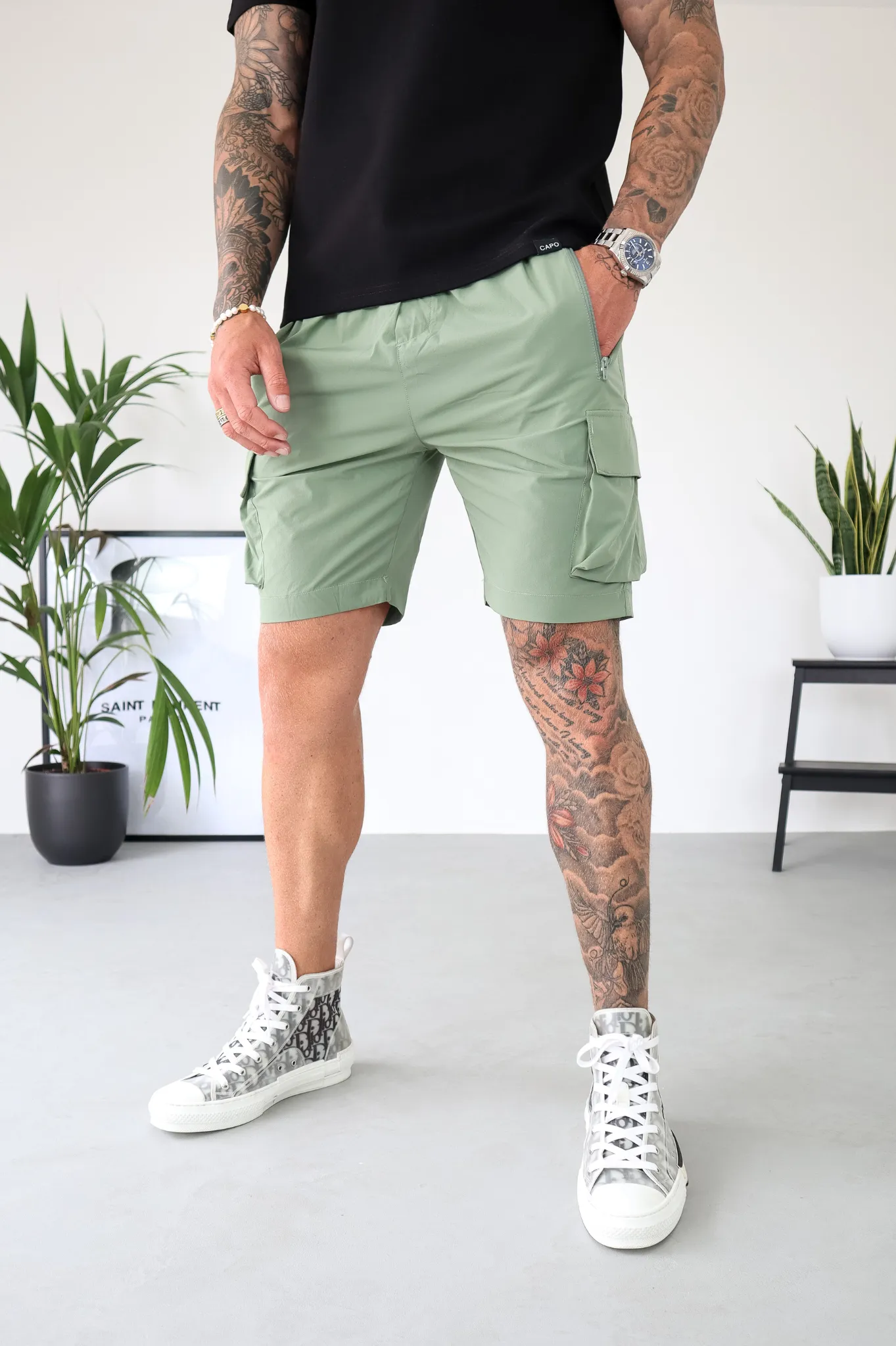 Capo LIGHTWEIGHT Cargo Short - Olive