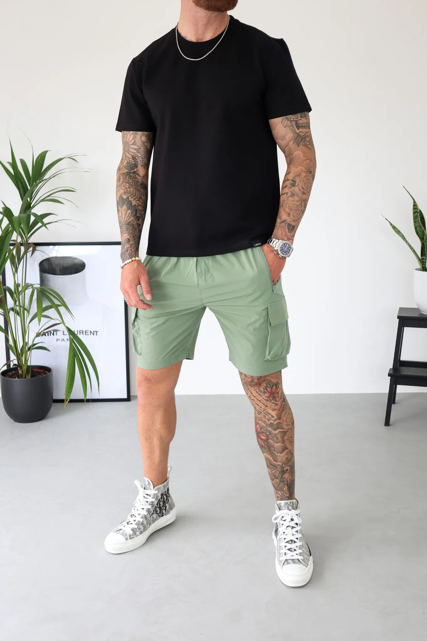 Capo LIGHTWEIGHT Cargo Short - Olive