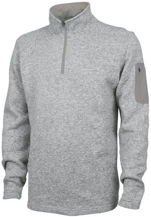 Charles River Heathered Fleece Pullover