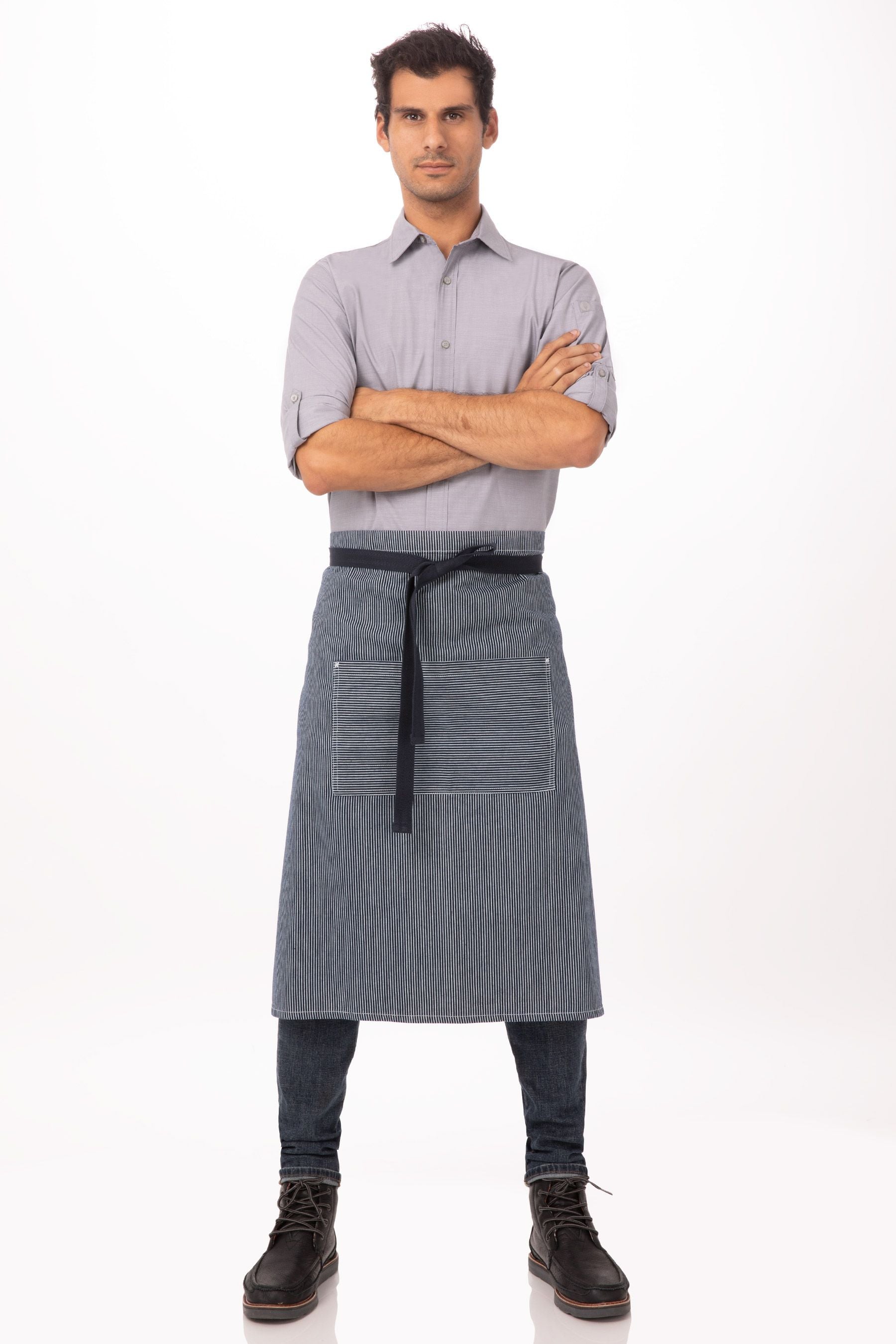 Chef Works Portland Denim Bistro Apron