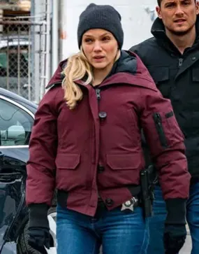 Chicago P.D. S08 Tracy Spiridakos Bomber Jacket | Ujackets.com 45% Off