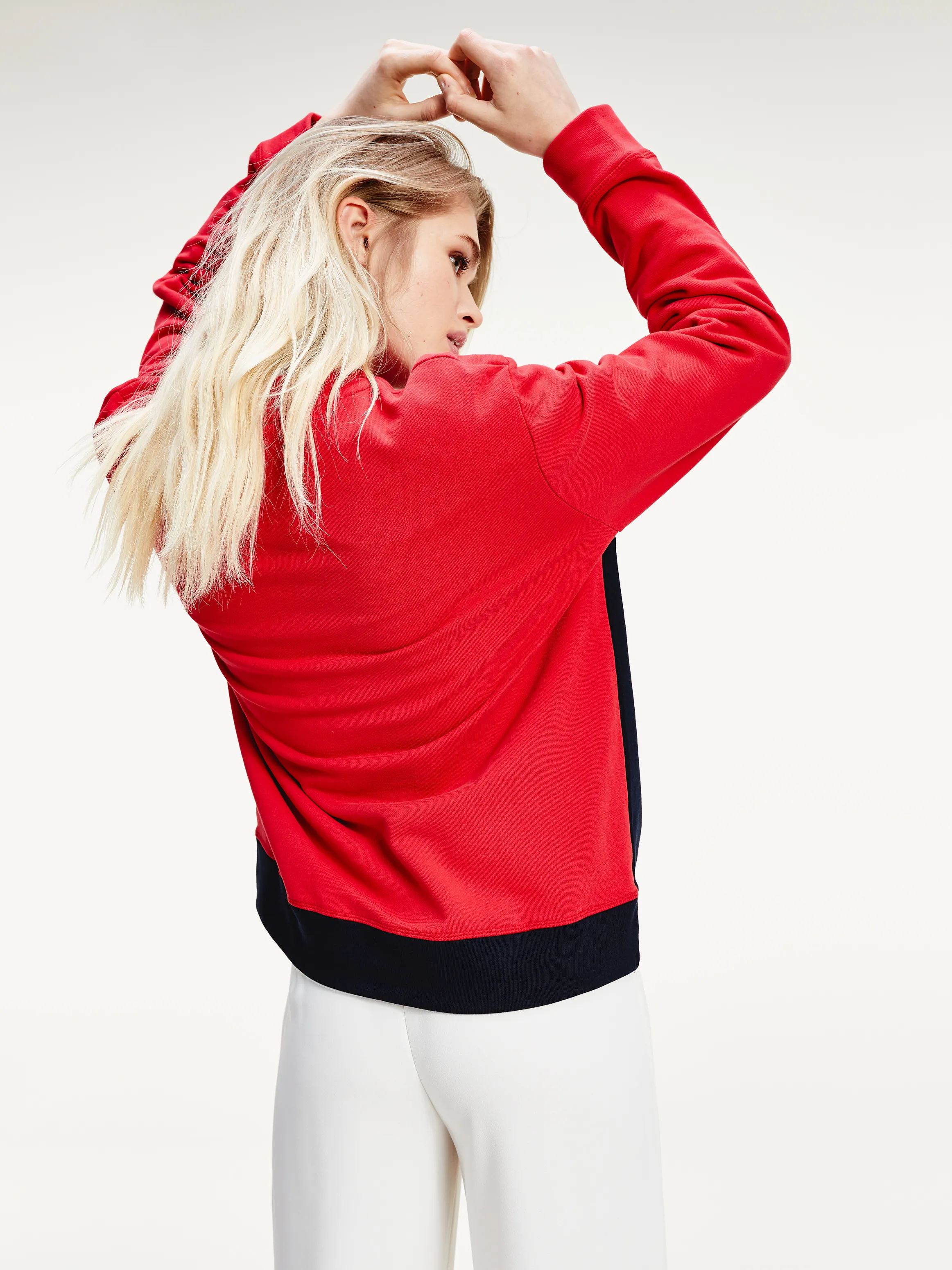 Colour-blocked Organic Cotton Sweatshirt | Sweatshirts & Hoodies | Tommy Hilfiger