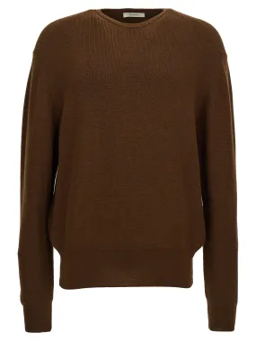 Crewneck Sweater Sweater, Cardigans Brown