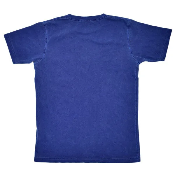 Dana Lee - Double-needle Tee - Blue