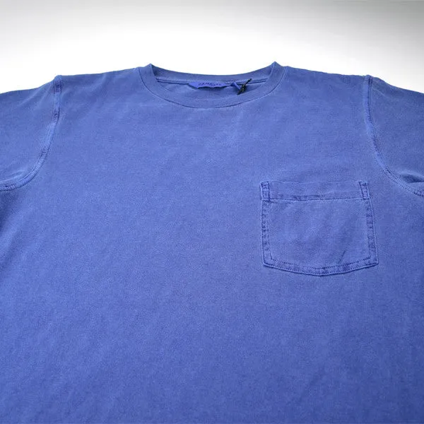 Dana Lee - Double-needle Tee - Blue