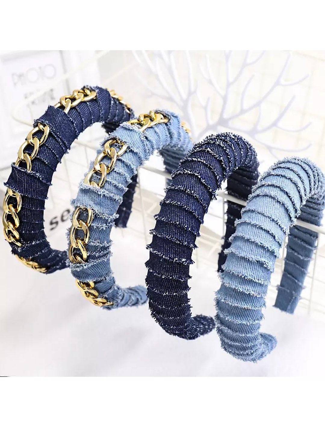 Denim Multiple Style Headbands