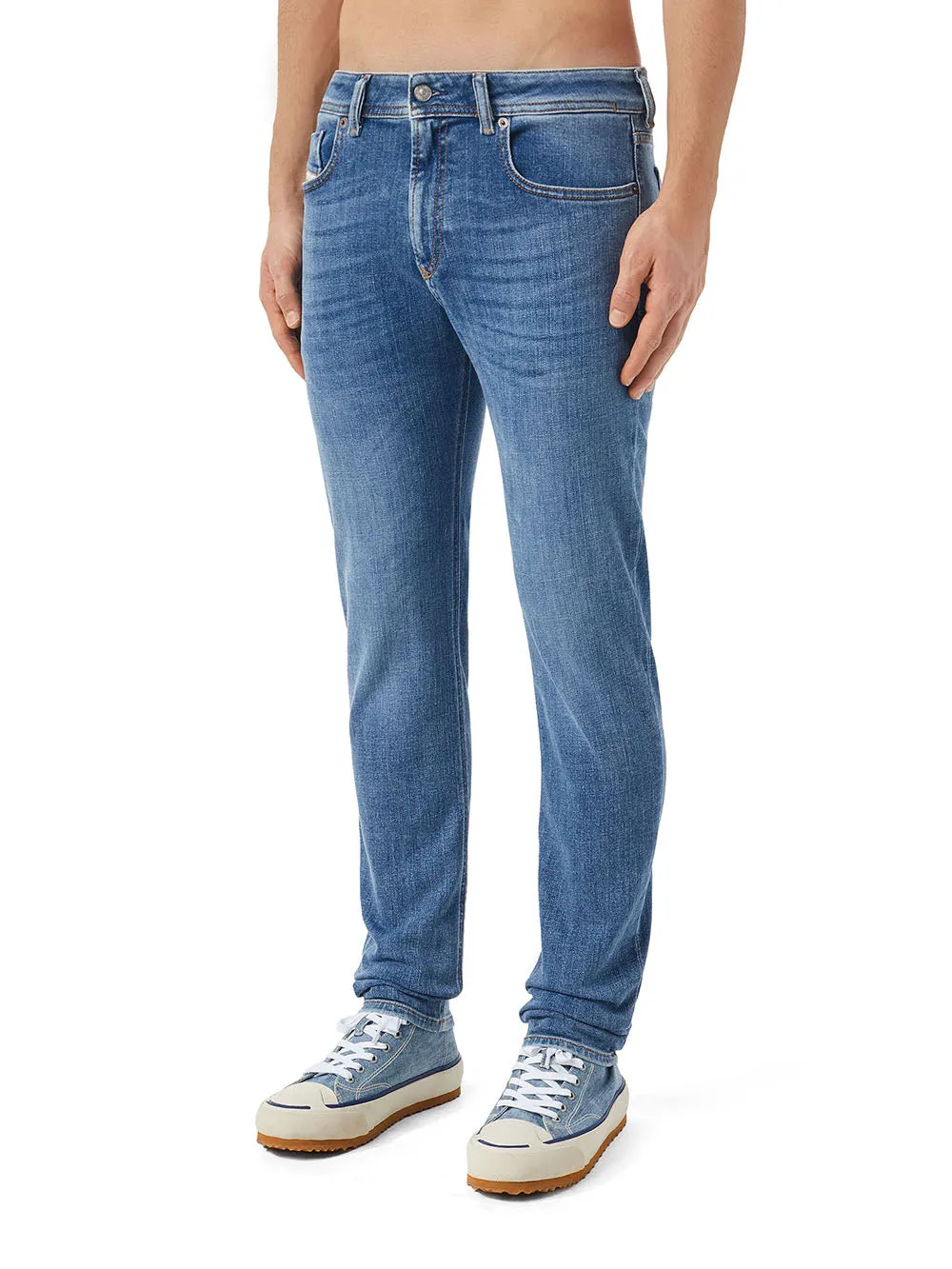 Diesel Jeans Uomo Sleenker A03594 Stone wash