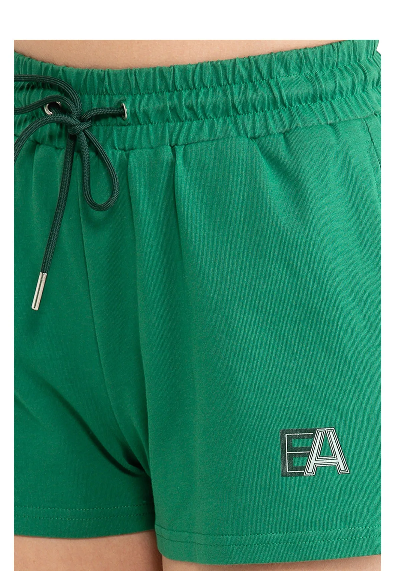 ELLE Active Classic Logo High Waist Sweat Shorts