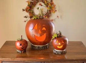 Freddy the Pumpkin Gourd - Available in Multiple Sizes