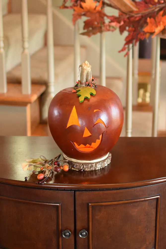 Freddy the Pumpkin Gourd - Available in Multiple Sizes