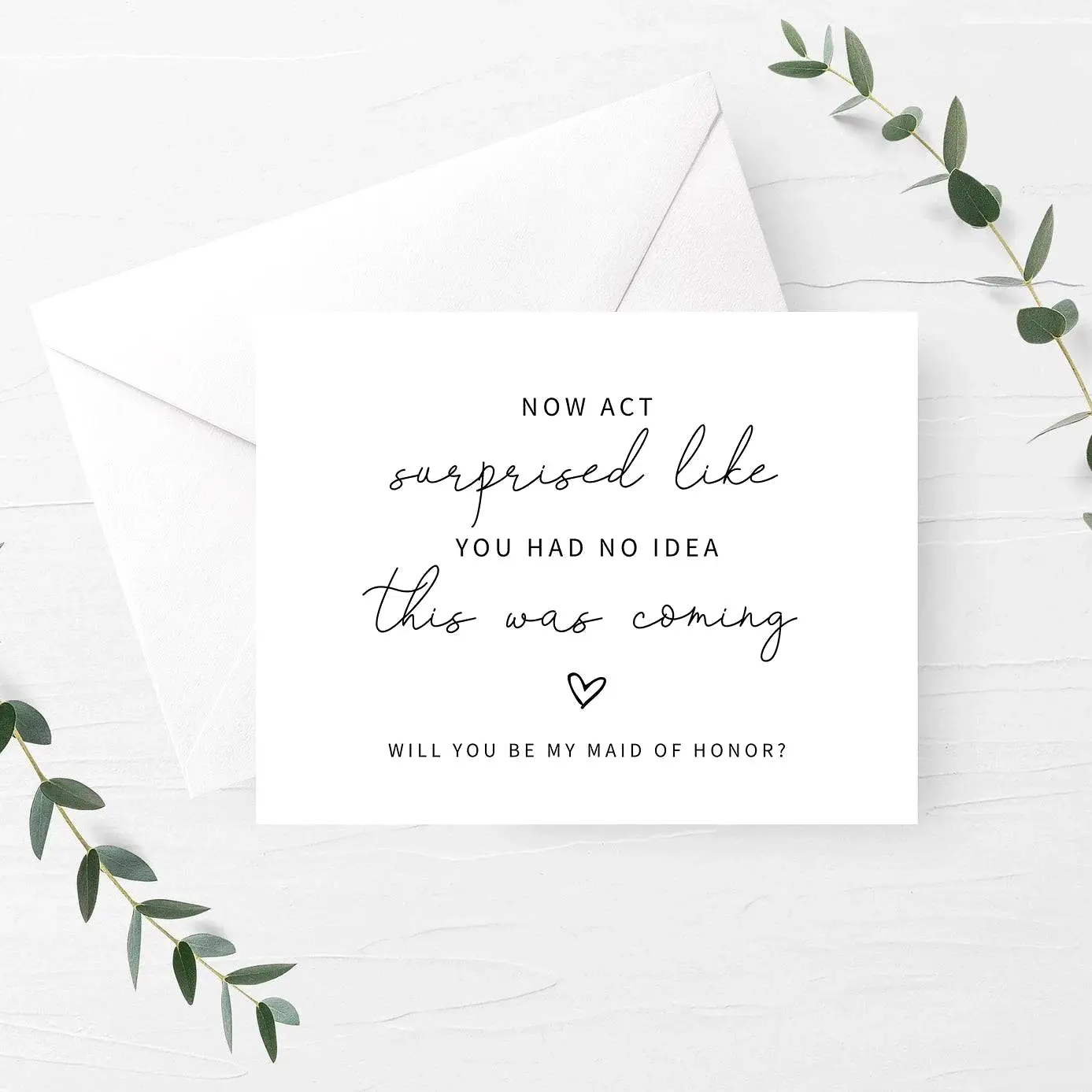 Funny Bridal Party Proposal Card | Multiple Options