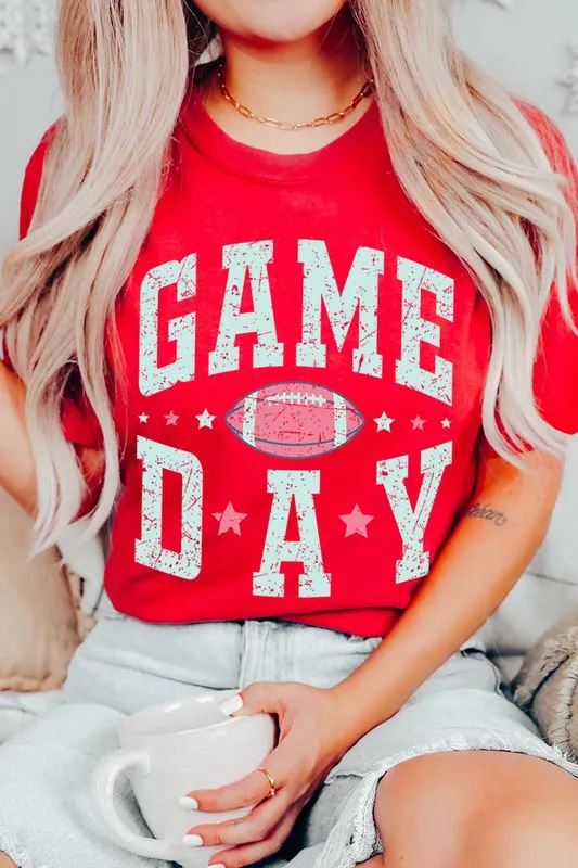 GAME DAY FOOTBALL UNISEX SHORT SLEEVE