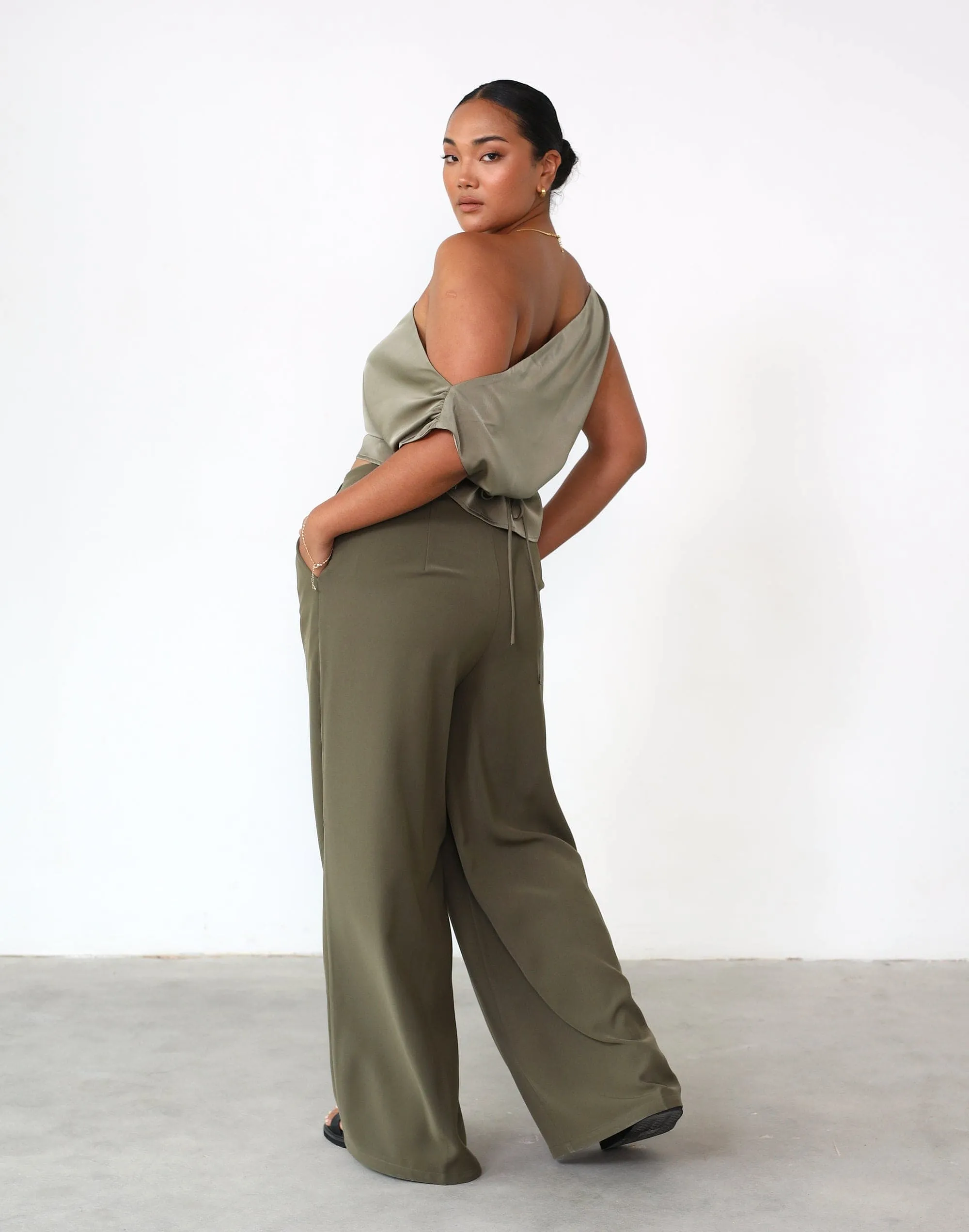 Harper Pants (Burnt Olive)