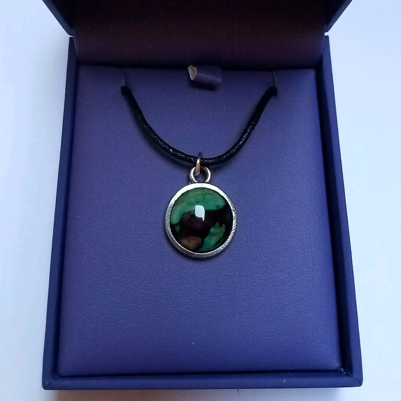 Heathergems Circle Pendant