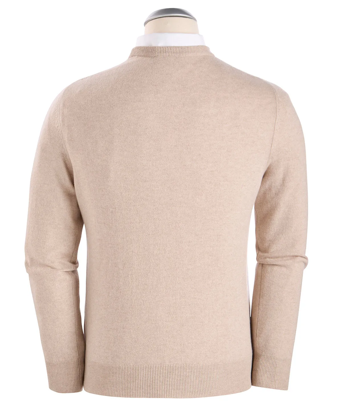 Heritage Italian 100% Cashmere Crew Neck Sweater