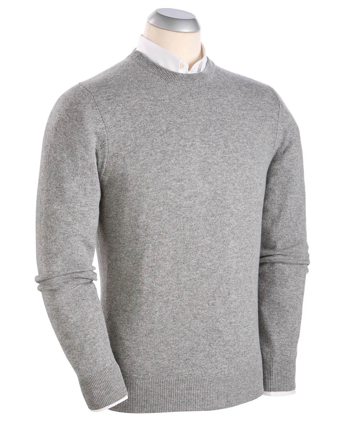 Heritage Italian 100% Cashmere Crew Neck Sweater