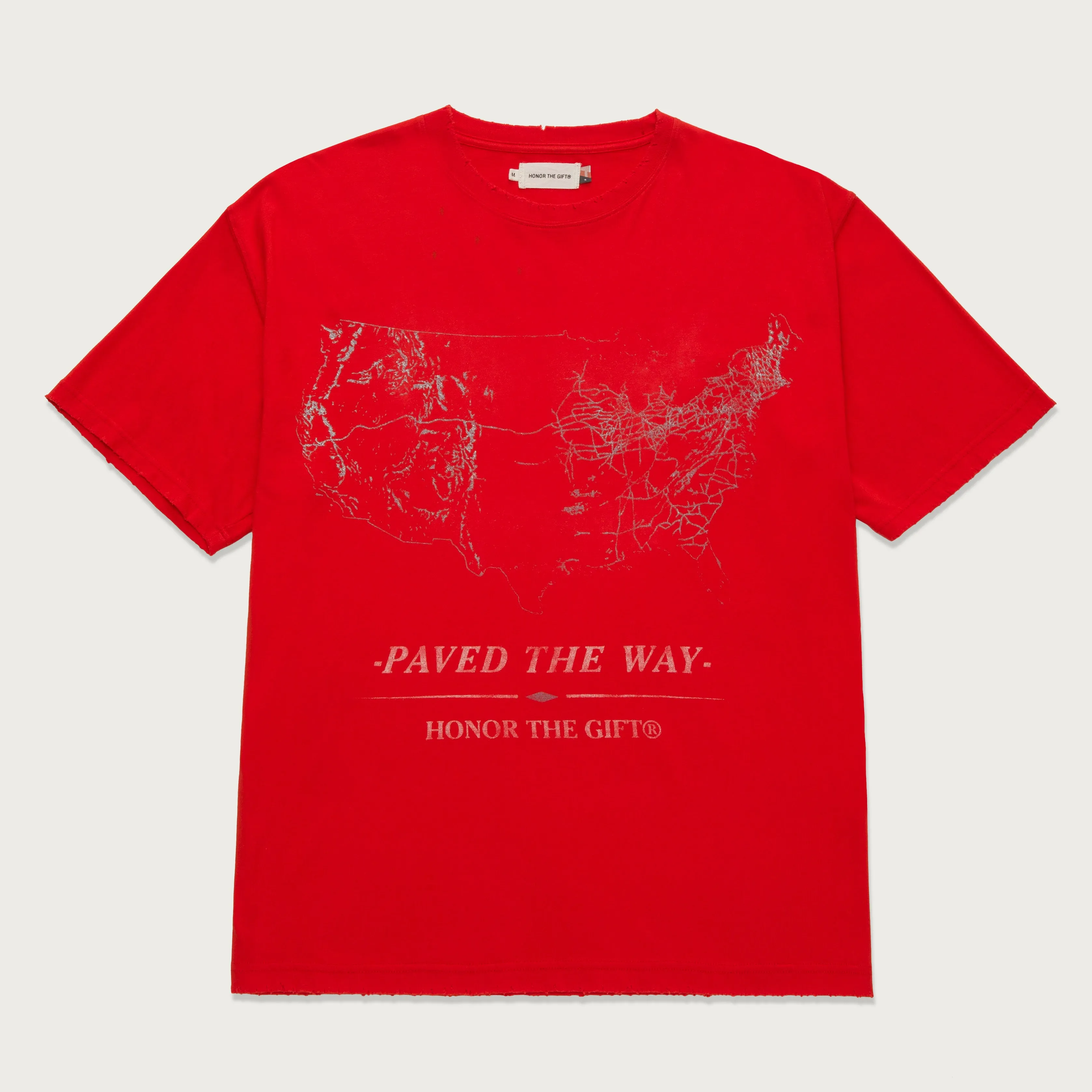 Honor The Gift Pave The Way SS Tee - Orange