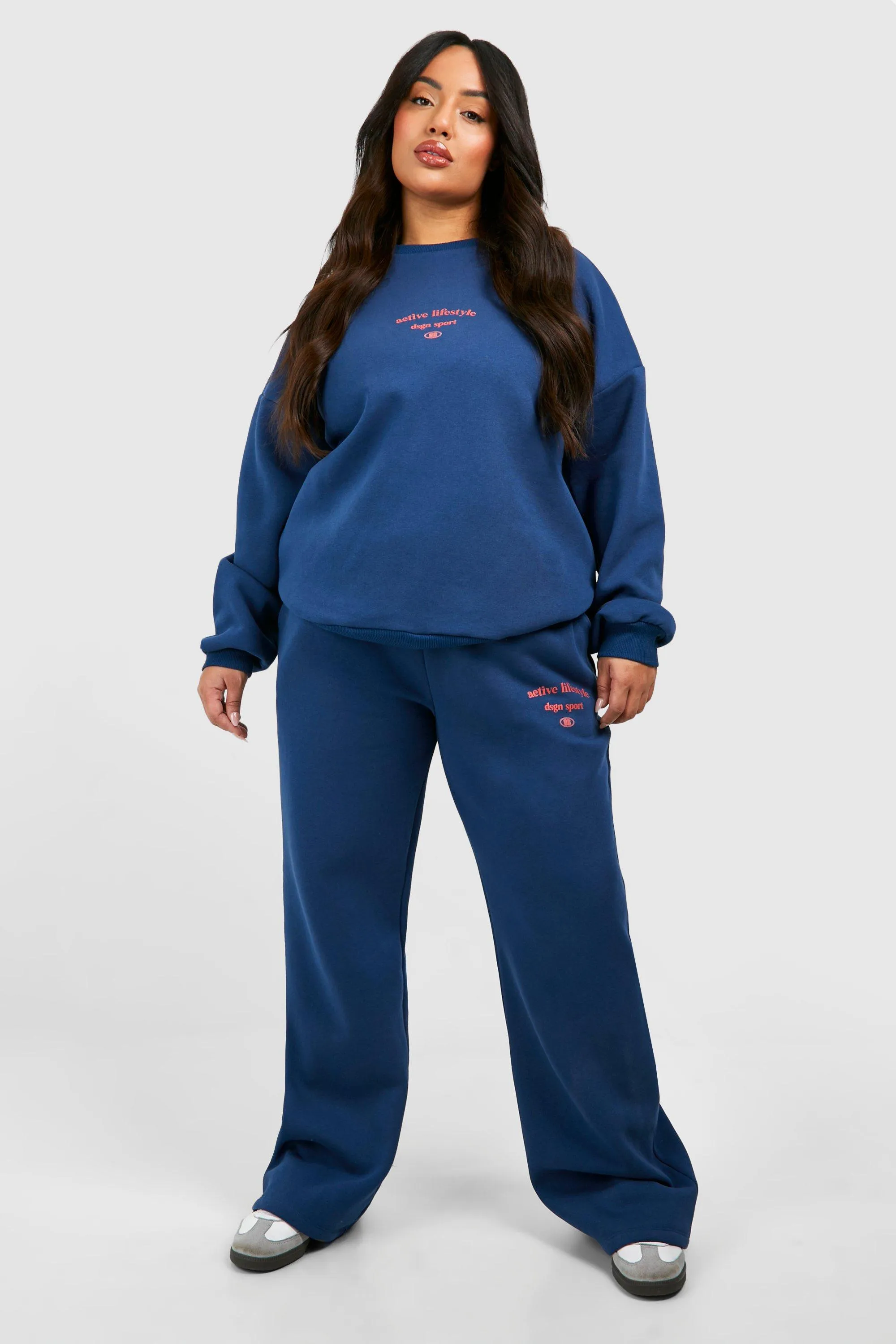 Hoodies & Sweatshirts | Plus Active Dsgn Studio Oversized Sweatshirt | boohoo