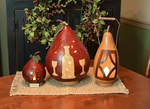 In Vino Veritas and Lantern Gourds - Available in Multiple Sizes