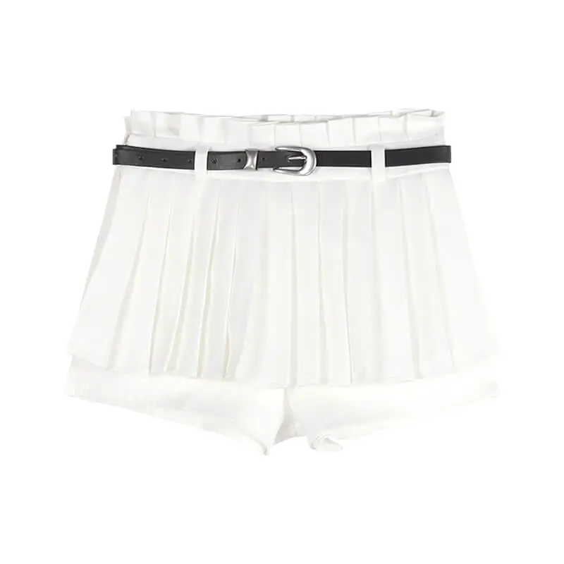 Ins high waist jk pleated skirt BY1122