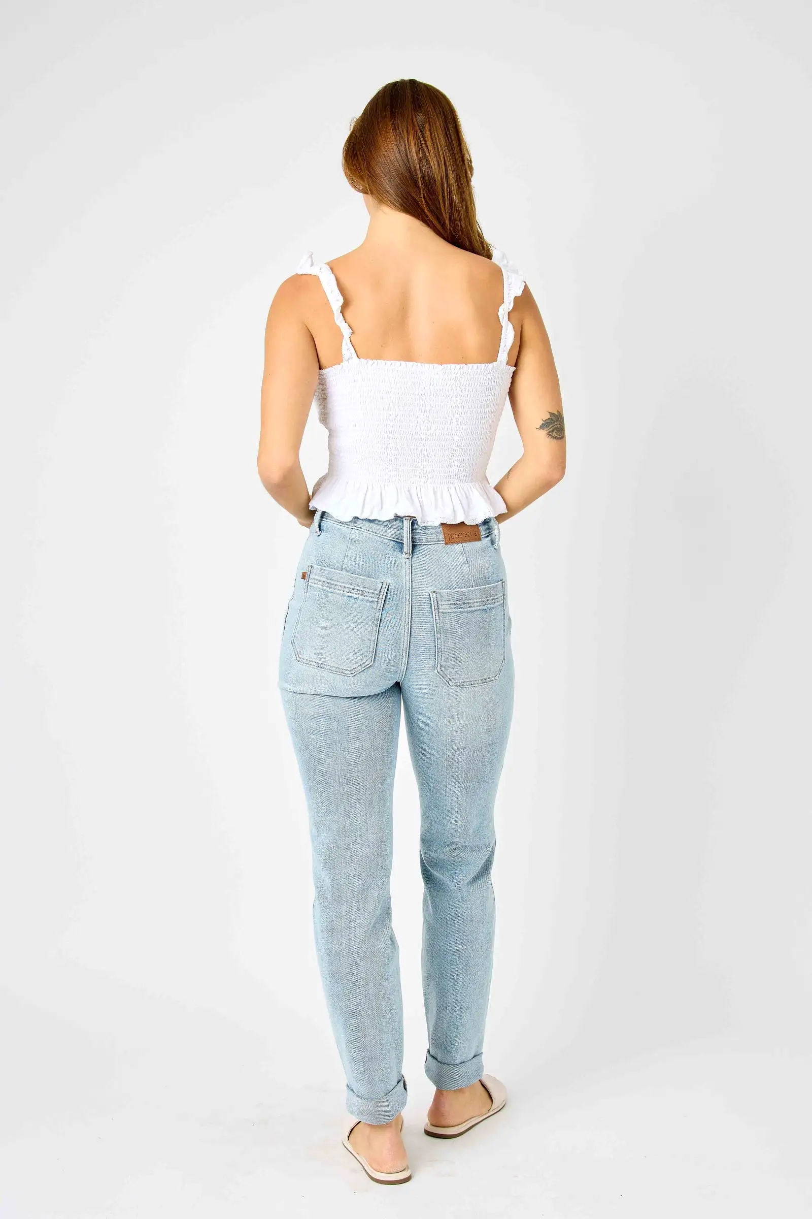 Judy Blue HIGH WAIST VINTAGE DOUBLE CUFF JOGGER