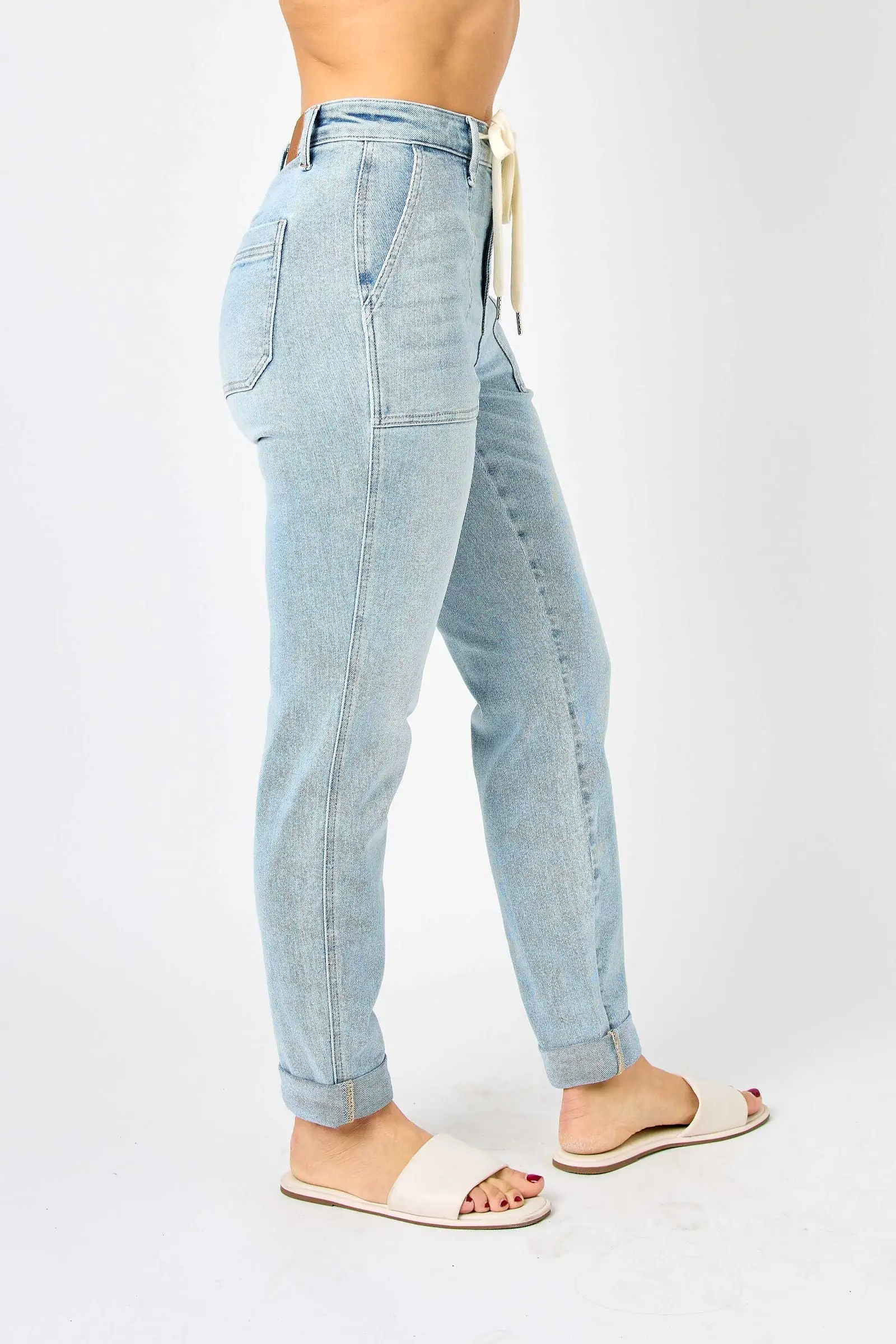 Judy Blue HIGH WAIST VINTAGE DOUBLE CUFF JOGGER