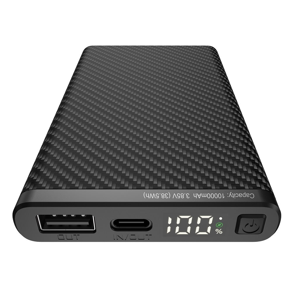 KLARUS K5 CARBON FIBER LIGHTWEIGHT WATERPROOF POWERBANK 10000mAh