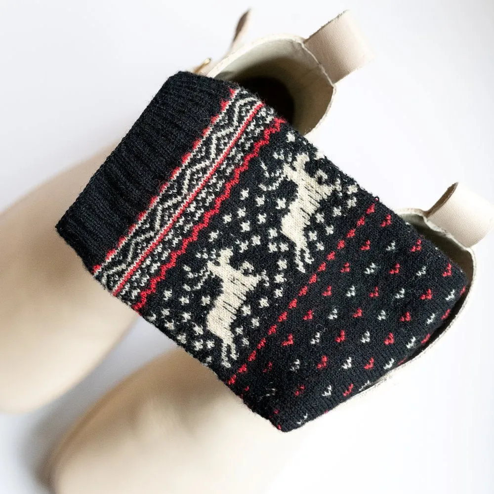 Knitido Hossa Reindeer Sweater Toe Socks