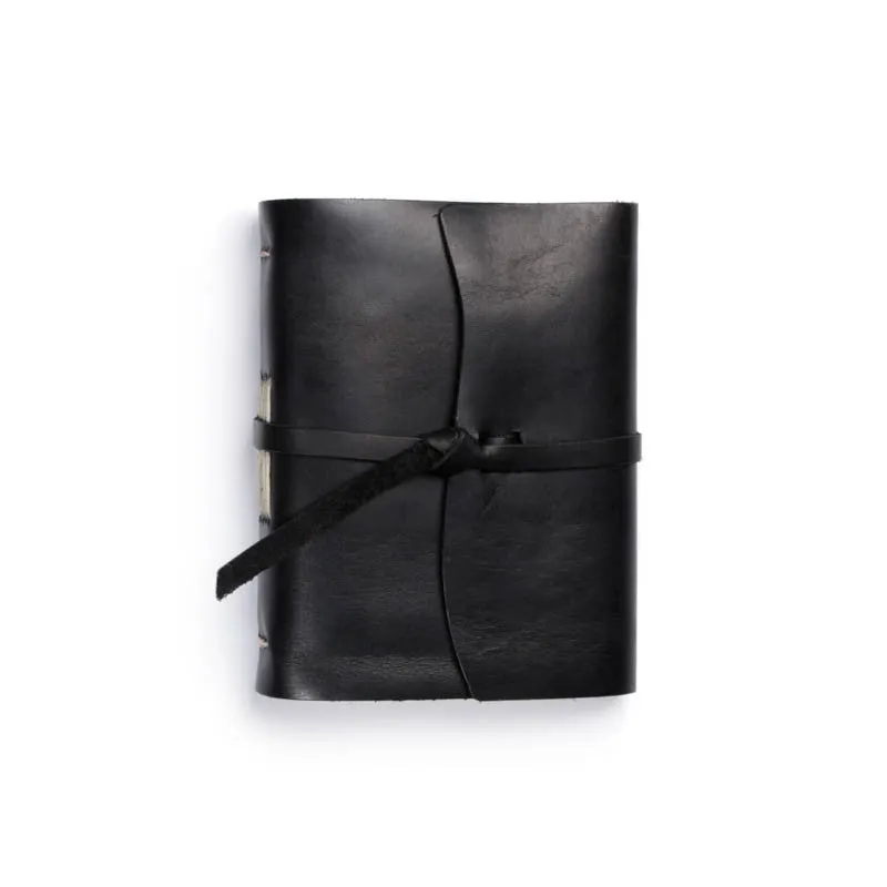 Leather Good Book Journal with Flaptie - Available in Multiple Colors