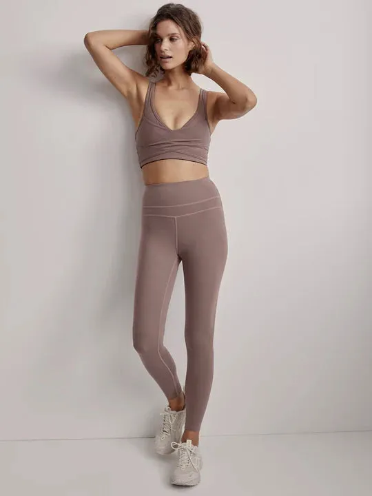 Let's Move Super High 7/8 Legging - Deep Taupe